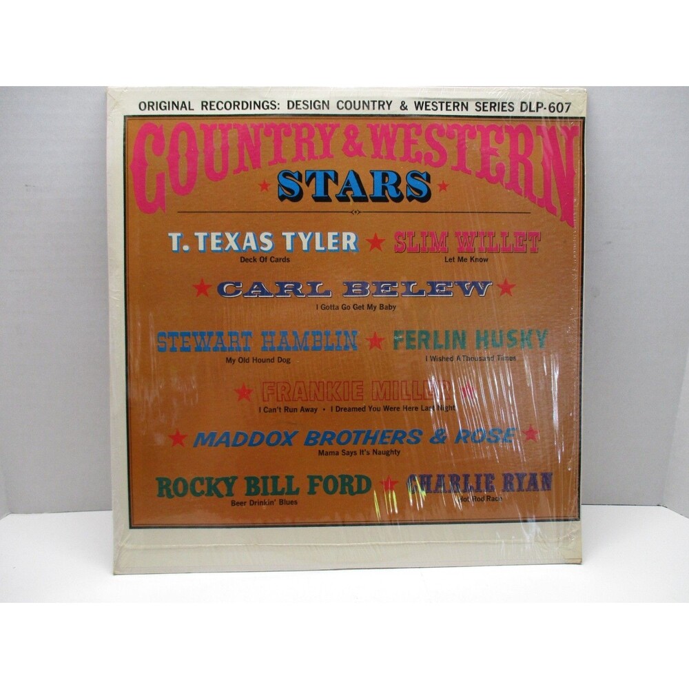 Design Country & Western Stars Vol. III Vinyl LP Record DLP-607 VG+
